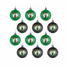 Boston Celtics NBA 12 Pack Plastic Ball Ornament Set
