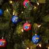 Kansas Jayhawks NCAA 12 Pack Ball Ornament Set