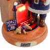 New York Giants NFL Santa Fireplace Figurine