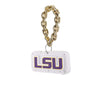 LSU Tigers NCAA Big Logo Light Up Chain Ornament