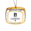 Vegas Golden Knights NHL 2023 Stanley Cup Champions Ring Ornament