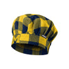 Michigan Wolverines NCAA Plaid Chef Hat