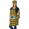 Green Bay Packers NFL Plaid Chef Hat