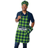 Seattle Seahawks NFL Plaid Chef Hat