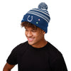 Indianapolis Colts NFL Horizontal Stripe Light Up Beanie