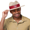 San Francisco 49ers NFL Band Straw Hat