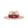 San Francisco 49ers NFL Band Straw Hat