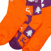 Clemson Tigers NCAA Womens Fan Footy 3 Pack Slipper Socks