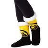 Iowa Hawkeyes NCAA Womens Fan Footy 3 Pack Slipper Socks