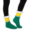 Oregon Ducks NCAA Womens Fan Footy 3 Pack Slipper Socks