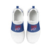 Buffalo Bills NFL Womens Script Wordmark White Slip On Sneakers