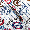 Chicago Cubs MLB Mens Historic Print Bib Shortalls (PREORDER - SHIPS LATE MAY)