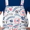New York Yankees MLB Mens Historic Print Bib Shortalls (PREORDER - SHIPS LATE MAY)