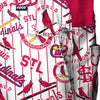 St Louis Cardinals MLB Mens Historic Print Bib Shortalls (PREORDER - SHIPS LATE MAY)