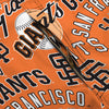 San Francisco Giants MLB Mens Historic Print Bib Shortalls