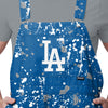 Los Angeles Dodgers MLB Mens Paint Splatter Bib Shortalls