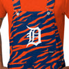 Detroit Tigers MLB Mens Tiger Stripe Thematic Bib Shortalls