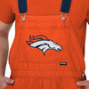 Denver Broncos NFL Mens Team Stripe Bib Shortalls