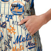 New York Mets MLB Womens Historic Print Bib Shortalls