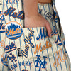 New York Mets MLB Womens Historic Print Bib Shortalls