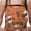 San Francisco Giants MLB Womens Historic Print Bib Shortalls (PREORDER - SHIPS LATE MAY)
