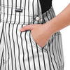 Chicago White Sox MLB Womens Pinstripe Bib Shortalls
