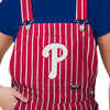 Philadelphia Phillies MLB Womens Pinstripe Bib Shortalls