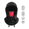 Nebraska Cornhuskers NCAA Black Drawstring Hooded Gaiter