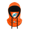 Miami Dolphins NFL Alternate Team Color Drawstring Hooded Gaiter