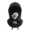 Green Bay Packers NFL Black Drawstring Hooded Gaiter
