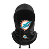 Miami Dolphins NFL Black Drawstring Hooded Gaiter