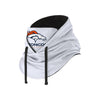 Denver Broncos NFL White Drawstring Hooded Gaiter