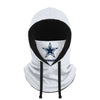 Dallas Cowboys NFL White Drawstring Hooded Gaiter