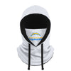 Los Angeles Chargers NFL White Drawstring Hooded Gaiter