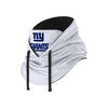 New York Giants NFL White Drawstring Hooded Gaiter