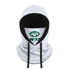 New York Jets NFL White Drawstring Hooded Gaiter