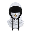New Orleans Saints NFL White Drawstring Hooded Gaiter