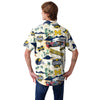 Michigan Wolverines NCAA 2023 Football National Champions Floral Button Up Shirt