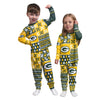 Green Bay Packers NFL Busy Block Family Holiday Pajamas