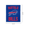 Buffalo Bills NFL Throw Blanket With Plush Bear