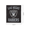 Las Vegas Raiders NFL Throw Blanket With Plush Bear