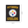 Pittsburgh Steelers NFL Throw Blanket With Plush Bear