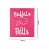 Buffalo Bills NFL Throw Blanket With Plush Unicorn