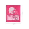 Cleveland Browns NFL Throw Blanket With Plush Unicorn