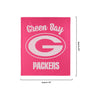 Green Bay Packers NFL Throw Blanket With Plush Unicorn