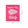 Kansas City Chiefs NFL Throw Blanket With Plush Unicorn