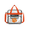 Clemson Tigers NCAA Clear Messenger Bag