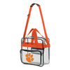 Clemson Tigers NCAA Clear Messenger Bag