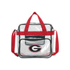 Georgia Bulldogs NCAA Clear Messenger Bag