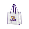 LSU Tigers NCAA Clear Reusable Bag